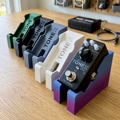 Desktop Desk Stand for IK Multimedia TONEX One - Mini Pedal Studio Mount image 1