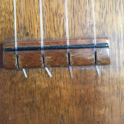 Vintage Martin Style 1K Koa Soprano Ukulele with Case image 7
