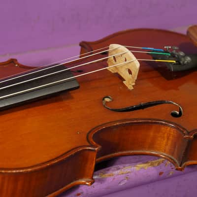 1920s German Fine-Quality Strad-Copy 4/4 Violin (VIDEO! Fresh Adjustments, Ready) image 9