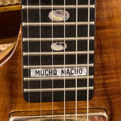 Framus AK74 Custom Shop Lefty  2007  Flame Koa Solid Top image 3