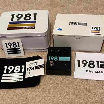 1981 Inventions DRV Overdrive Original Circuit with Lunchbox 2018 - Present - Various image 1