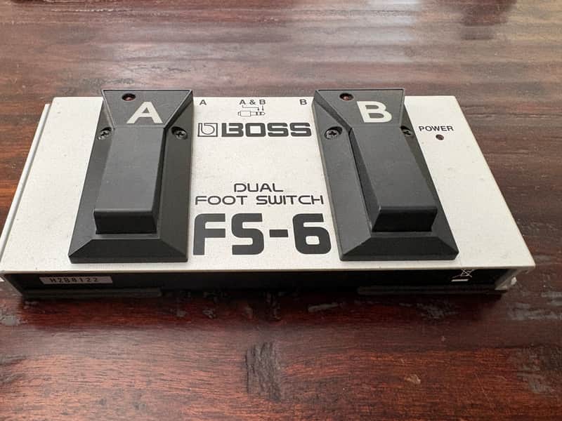 Boss FS-6 Latch Momentary Double Footswitch Polarity switchable 2020 - silver image 1
