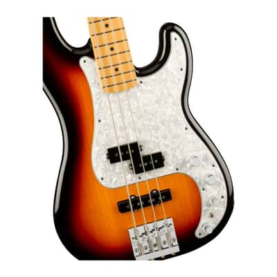 Fender Player II Modified Active Precision 4-String Right-Handed Bass Guitar with Maple Fingerboard and Alder Body (3 Tone Sunburst) image 3