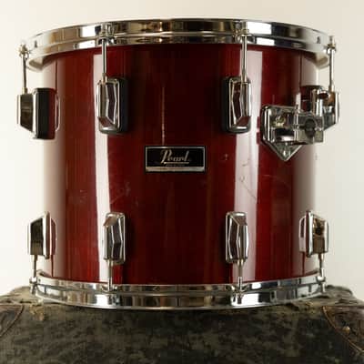 1980s Pearl 12x14 "Extender" Rosewood Lacquer Tom image 1