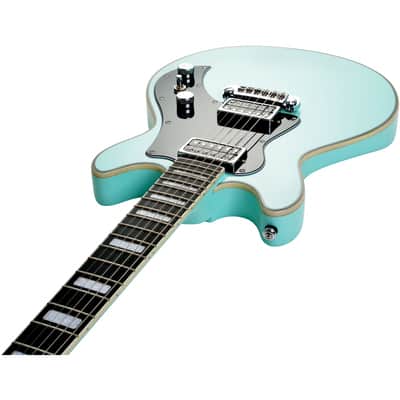 Hagstrom Megin - Aged Sky Blue image 6