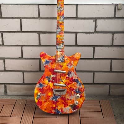 Danelectro DC 59 Psychedelic 2000s image 7