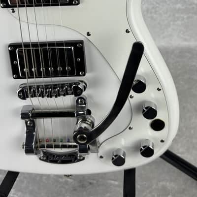 Epiphone Wilshire Custom Shop LTD guitar w/ Bigsby in white finish image 14