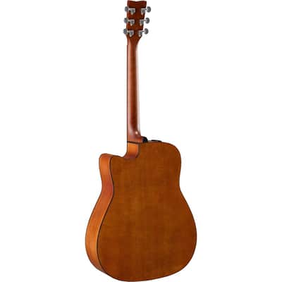 Yamaha FG Series FGX800C Acoustic-Electric Guitar Regular Natural image 4