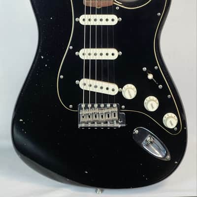 Fender Custom Shop Time Machine '63 Stratocaster Journeyman Relic, Black Sparkle, Closet Classic Hardware, AAA Rosewood FB, w/HSC image 7