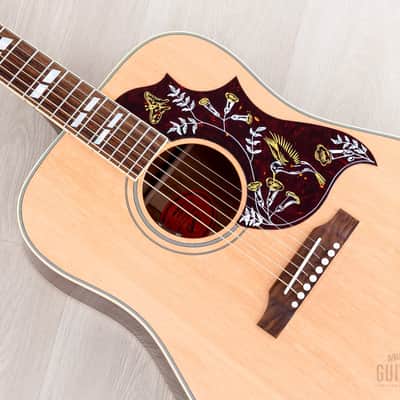 2023 Gibson Hummingbird Original Dreadnought Acoustic Guitar Antique Natural, Mint w/ Case, Tags image 8