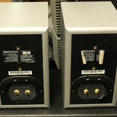 Mission M70 monitor speakers image 10