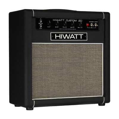 Hiwatt Custom Shop 20 Combo 20W 1x12 Combo Amplifier - Black image 1