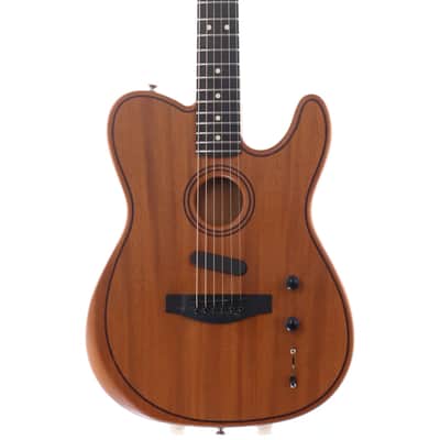 Fender American Acoustasonic Telecaster All-Mahogany Brown [US232482A] (08/24) image 6