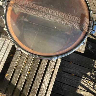 Premier Royal Scot Pipe Band Snare Drum #2 1970s - Grey Marble and Chrome image 8