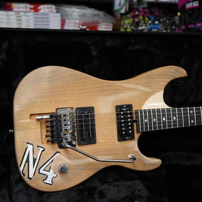 Washburn N4 Nuno Authentic Nuno Bettencort Signature USA Electric Guitar - Distressed Matte w/ Case image 2
