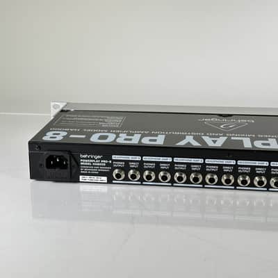 Behringer POWERPLAY HA8000 8-Channel Rack Mount Headphone Distribution Amp image 13