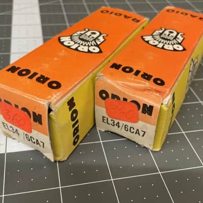 Rft/Orion  El34 1971 Twin Set Nos. image 2