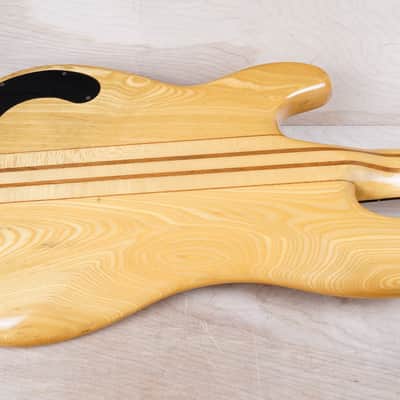 Fernandes BO-50 Bass MIJ 1970s Natural Neck-Through Vintage Made in Japan w/ Bag image 14