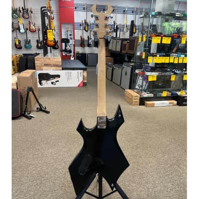 BC Rich Bronze Series Warlock Electric Guitar w/ Gig Bag - Black (Pre-Owned) image 3