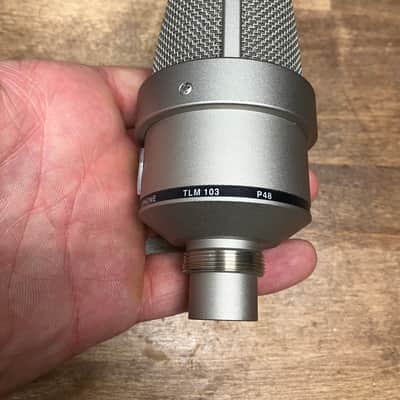 Neumann TLM 103 Large Diaphragm Cardioid Condenser Microphone 1997 - Present - Nickel image 5