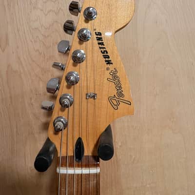 2020 Fender Player 90 Mustang Electric Guitar, Burgundy Mist Metallic, Pau Ferro Fingerboard MIM image 12