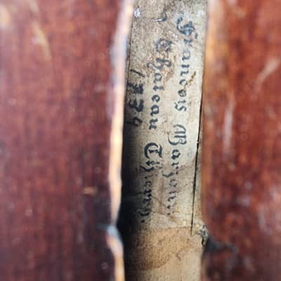 Antique Francois Barzoni 3/4 size Violin 1900-1920 image 9