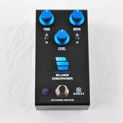 Used Keeley Blues Disorder Overdrive and Distortion Guitar Effects Pedal