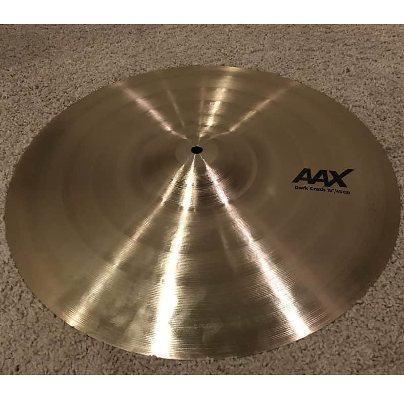 Sabian 18" AAX Dark Crash Cymbal image 1