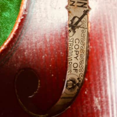 E. Martin Copy of Stradivarius 1910 Violin image 12