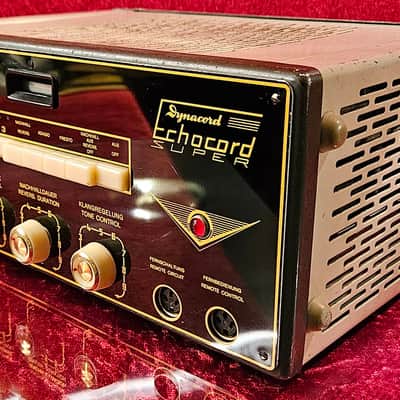 Dynacord Echocord S62 Tube Tape Echo Delay Preamp + Pedal FR2+ Switch FS2 TOP image 3