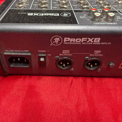 Mackie ProFX8 8-Channel Effects Mixer image 8