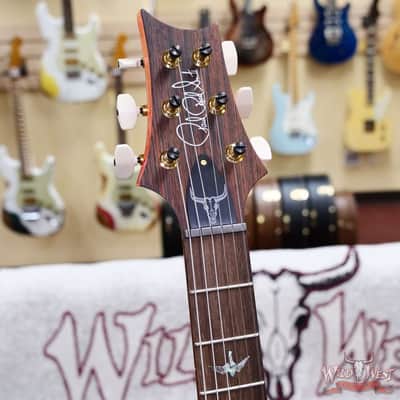 PRS Wild West Guitars 25th Anniversary Limited Run Wood Library Artist Package Custom 24 Piezo Salmon (Private Stock Color) 8.40 LBS (US Only / No International Shipping) image 7