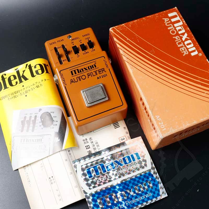 Maxon AUTO FILTER ギターエフェクター DISC Maxon AF-9 Auto Filter Pedal at Gear4music
