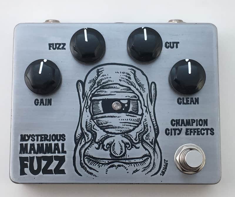 Champion City Effects Mysterious Mammal Fuzz 2017 Etched/Brushed Aluminium image 1