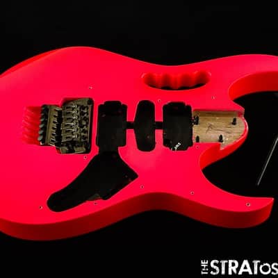 Ibanez JEMJRSP Steve Vai BODY & HARDWARE Guitar Locking Monkey Grip Pink image 1