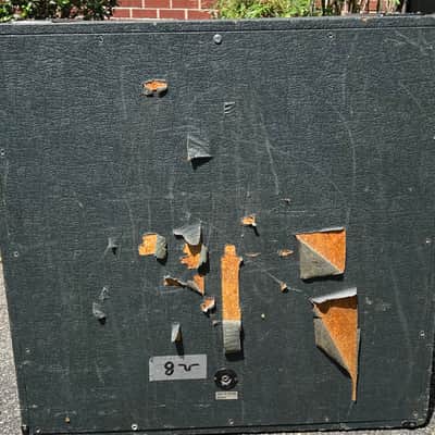 1970s Marshall 1960A 4x12 Guitar Speaker Cabinet 412 Cab Angled image 3