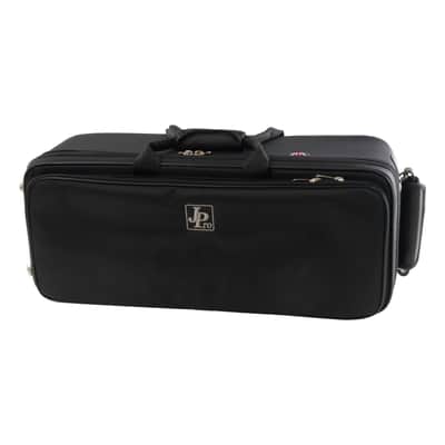 John Packer JP351SWHWS Orchestral Model Key of Bb Trumpet w/Pro Double Case, Mouthpiece & Valve Oil image 5