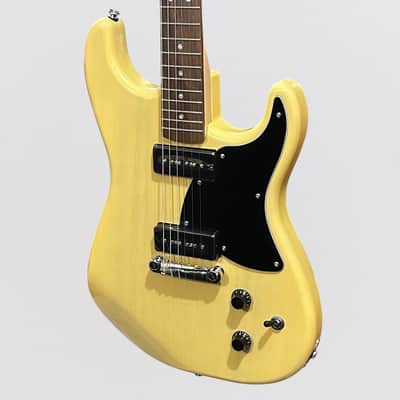 Immagine Fender Squier Paranormal Strat-O-Sonic Electric Guitar - Vintage Blonde - 3