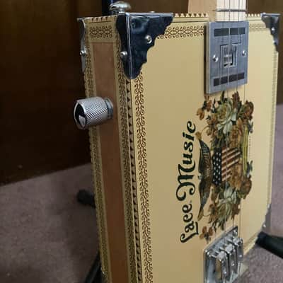 Lace Cigar Box Electric Guitar ~ 3 String ~ Americana image 4