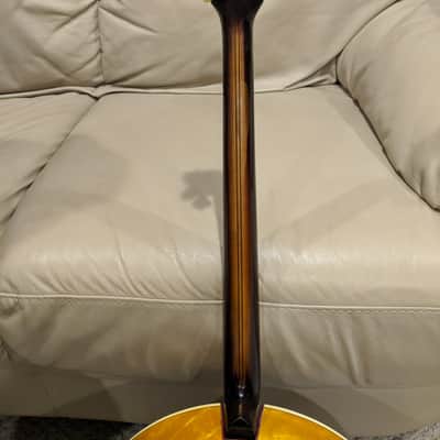 Vega Vox Tenor 4 string Banjo 1930's Gold pearloid image 7
