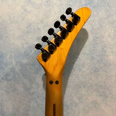 Kramer ESP JK-1000 1980s Japan Floyd Rose Reverse Head Stock | Reverb