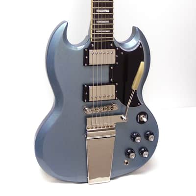 Epiphone SG Custom with Maestro Ltd Ed Electric Guitar - TV Pelham Blue image 1