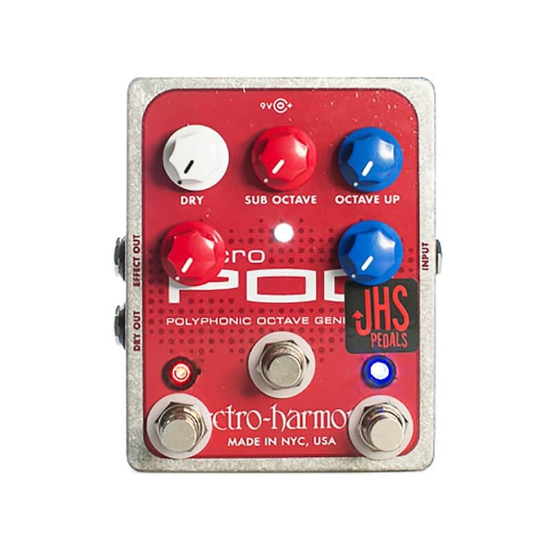 JHS Electro-Harmonix Micro Pog with 