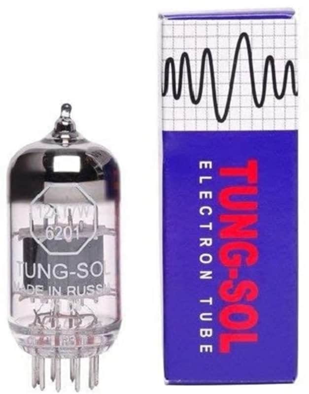 New 1x Tung-Sol 12AT7 / 12AT7W / 6201 / ECC81 | One / Single Tube | Free Ship image 1
