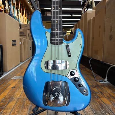Fender Custom Shop Limited Edition 1964 Jazz Bass Journeyman Relic Aged Lake Placid Blue w/Hard Case image 1