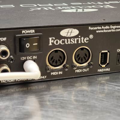 Focusrite Saffire Pro 24 Firewire Audio Interface 2000s - Black image 3
