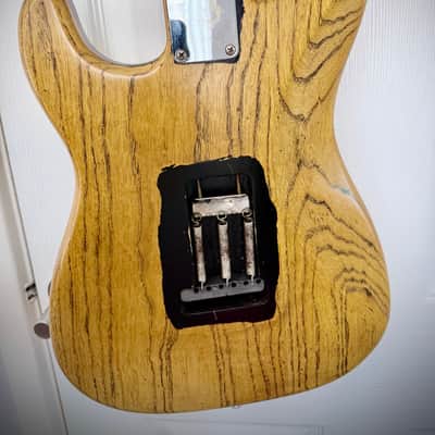 MJT USA VTS Stratocaster Custom - Steve Hillage Relic  2015 - Relic natural Ash image 3