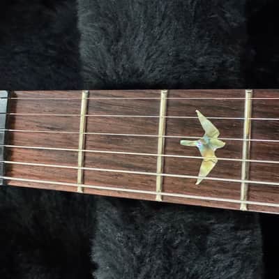 PRS Custom 22 10-Top Tremolo - 2001 - Violin Amber - Dragon II - East Indian Rosewood Fingerboard - Wide Fat Carve - NOS New Old Stock Like New Condition Massive Tight Flame OHSC image 21