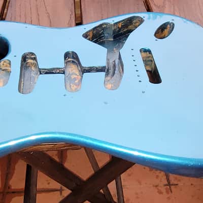 1966-1967 Fender Stratocaster Body image 2