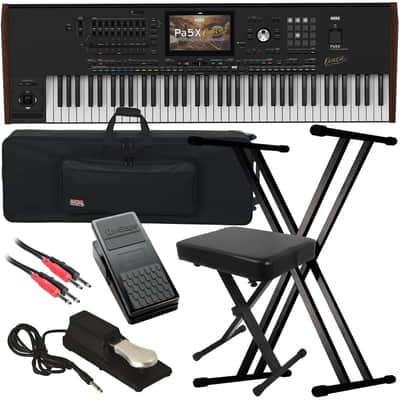 Korg PA5X Oriental 76-key Arranger Workstation Keyboard STAGE KIT image 1